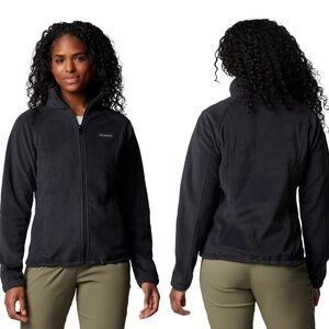 Columbia Womens Benton Springs Full Zip jn Black